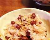 自動炊飯機能付きコンロで炊くお赤飯作り方11写真