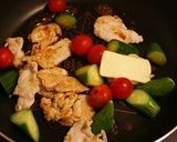 鶏肉と胡瓜のバター醤油炒め作り方5写真