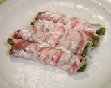 インゲンの豚肉巻き甘酢あんかけ作り方3写真