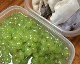 デラウェアのアイスクリーム作り方1写真