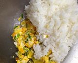 レンジで簡単!卵と青ねぎのおにぎり作り方3写真
