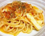 イカとトマトのリングイネ作り方7写真