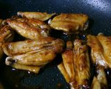 揚げずに簡単！手羽中スペアリブの甘辛焼き作り方6写真