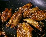 揚げずに簡単！手羽中スペアリブの甘辛焼き作り方7写真