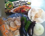 シーフードカレー作り方1写真