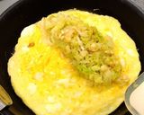 ☼お好み焼き風♪オムきゃべつ作り方3写真