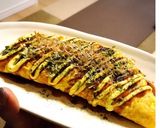 ☼お好み焼き風♪オムきゃべつ作り方5写真