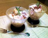 柿とトマトの蜂蜜レモンチーズサラダ仕立て作り方5写真