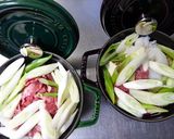 ストウブで簡単蒸しすき焼き作り方1写真