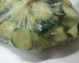 るる130 簡単鉄板！胡瓜の中華風浅漬け作り方1写真