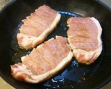 トンテキ・グローブ焼き作り方2写真