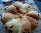 カボチャちぎりパン☆ハロウィンカボチャ作り方12写真