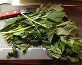 モロヘイヤ茹でて作ろう✿冷凍保存方法作り方1写真