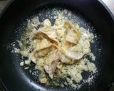 ミートソース餃子♪チーズの羽根作り方8写真