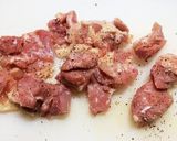 鶏ももで簡単♫食欲うなるガリバタチキン作り方1写真