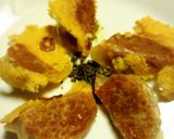 ミートソース餃子♪チーズの羽根作り方11写真
