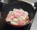 糖質オフ！ヘルシー大豆麺クリームパスタ作り方3写真