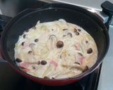 糖質オフ！ヘルシー大豆麺クリームパスタ作り方5写真
