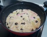 糖質オフ！ヘルシー大豆麺クリームパスタ作り方6写真