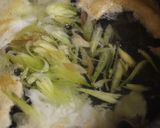 母の味☆落とし卵とみょうがのお味噌汁♬作り方4写真