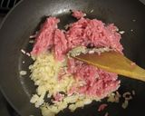 かぼちゃと挽肉の重ね焼き作り方2写真