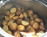新じゃがの甘辛煮作り方1写真