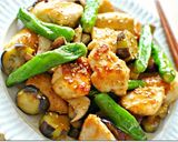 鶏肉と夏野菜の簡単甘酢あんかけ作り方6写真