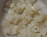 レンジで簡単♪コロコロ山芋の甘酢あんかけ作り方3写真