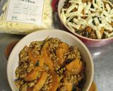 かぼちゃと挽肉の重ね焼き作り方4写真