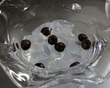 夏休みのヘルシーおやつ！寒天の黒蜜かけ作り方2写真