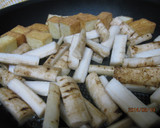 厚揚げとゴボウの旨炒め煮♪作り方5写真