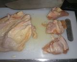 カリッジュワ～☆お母さんの鶏塩から揚げ☆作り方1写真