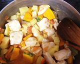 鶏肉withごろごろ野菜作り方3写真