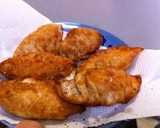 桜えびとチーズの超簡単おつまみ揚げ餃子作り方3写真