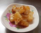 レンジで簡単♪コロコロ山芋の甘酢あんかけ作り方8写真