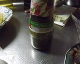 紫蘇と鮭フレークの温卵バジル風パスタ作り方2写真