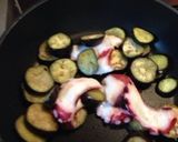 簡単！夏バテ解消なすとタコのバターソテー作り方4写真