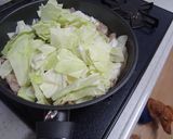 豚肉と豆腐とキャベツ煮作り方4写真