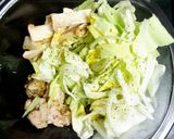 レンジで簡単♪ハーブ鶏のホットサラダ作り方4写真