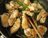 ピーマンと鶏肉の甘酢炒め作り方5写真