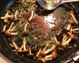 長芋とシメジの和風パスタ作り方6写真