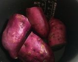 炊飯器にお任せ！ほくほく焼き芋風♪作り方1写真