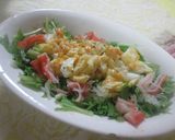 水菜と生ハムのタルタルサラダ作り方5写真