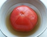 丸ごとトマトの冷やしうどん作り方2写真