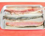簡単☺秋刀魚のトマトソースパスタ作り方1写真