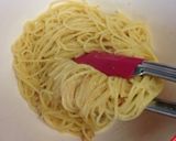 明太子パスタ作り方3写真