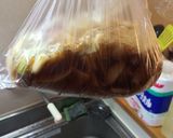 プルコギのタレで作る豚丼作り方1写真