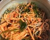 子供もガッツリ!!豚肉と切り昆布の煮物作り方3写真