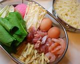 具沢山　口福◇鍋焼きうどん作り方1写真