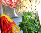 約150kcal豚肉と野菜ナンプラー炒め作り方1写真